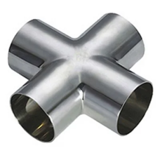 Крестовина нержавеющая переходная Х18Н9Т 4 мм исполнение 2 ГОСТ 13968-74