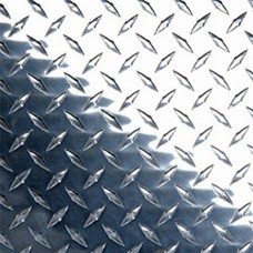 Лист нержавеющий рифленый г/к даймонд AISI 304 2,5 мм