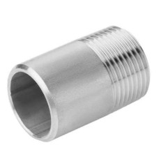 Ниппель двойной нержавеющий AISI 304 ДУ 15